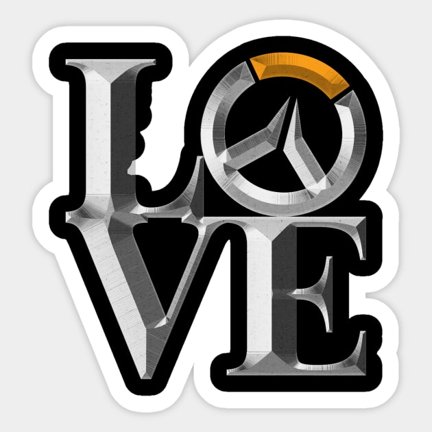 OverLove Sticker by jozvoz